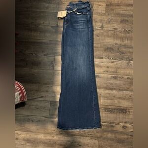 MOTHER Dark Blue Flare Jeans